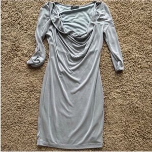 Nasty Gal Cowl Neck Fitted Dress